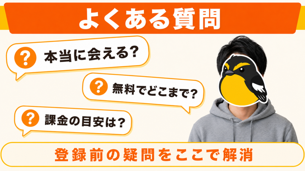 セフレアプリでよくある質問